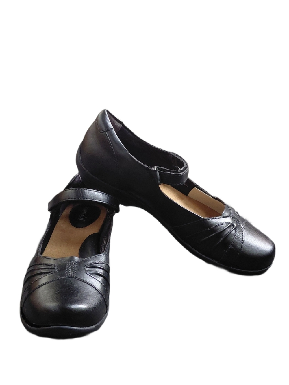 Bjorndal Hattie Black Mary Jane Flats Size 8.5 Women's Comfort Shoes